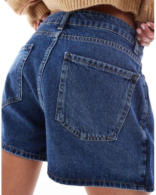 Threadbare Blue Denim Skort