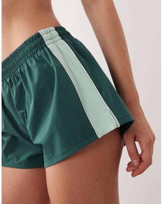 Cotton On Green Active Panelled Woven Shorts