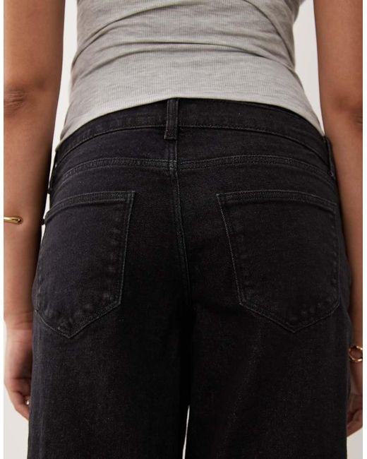 Mama.licious Black Mamalicious Maternity Soul Over The Bump Wide Leg Jeans