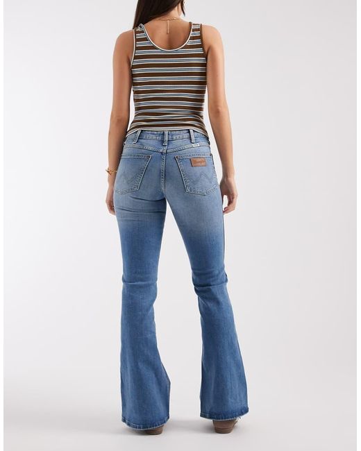 Wrangler Blue Montana Flared Jeans