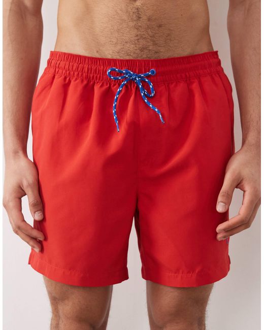 Short Threadbare pour homme en coloris Red