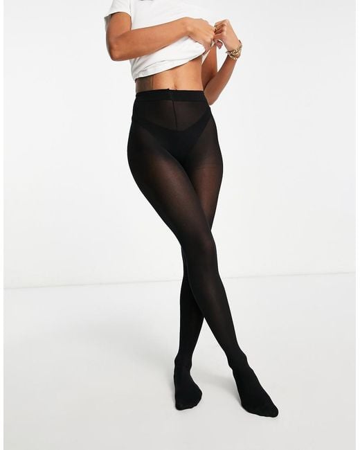 Lindex Black 40 Denier 2 Pack Tights