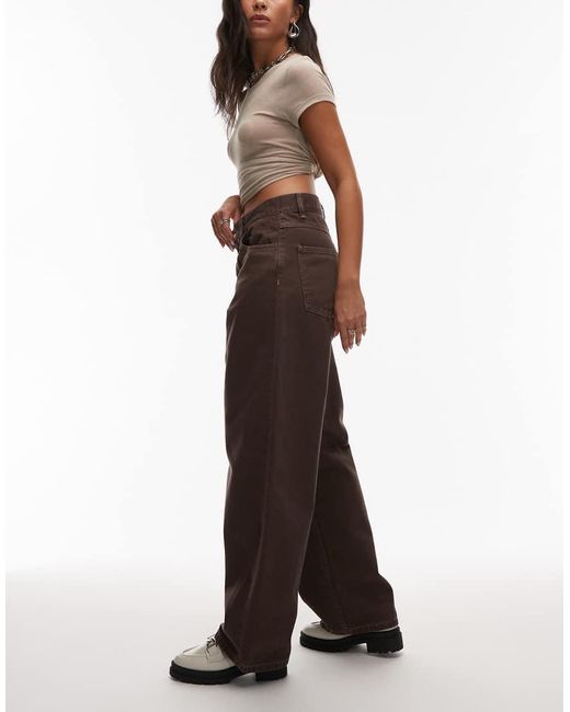 Carhartt Brown Brandon Loose Denim Jeans