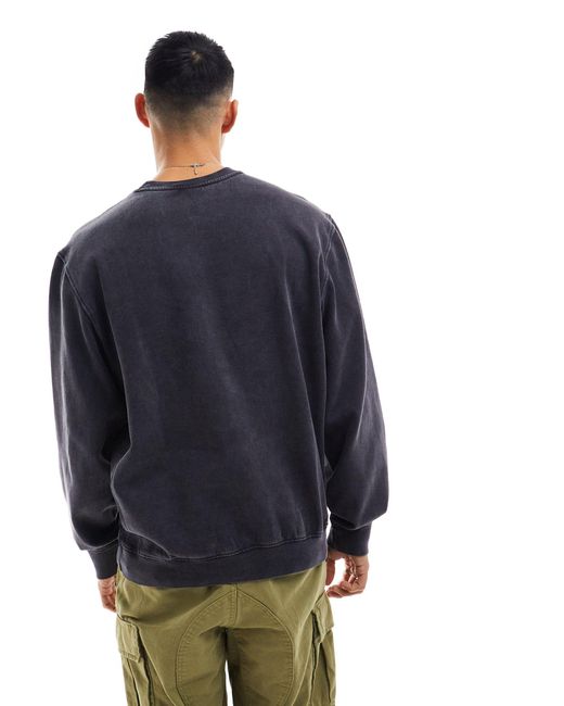 Only & Sons Blue Oversized Sweat for men