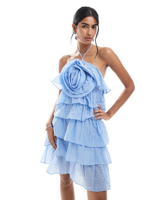 Object Blue – minikleid
