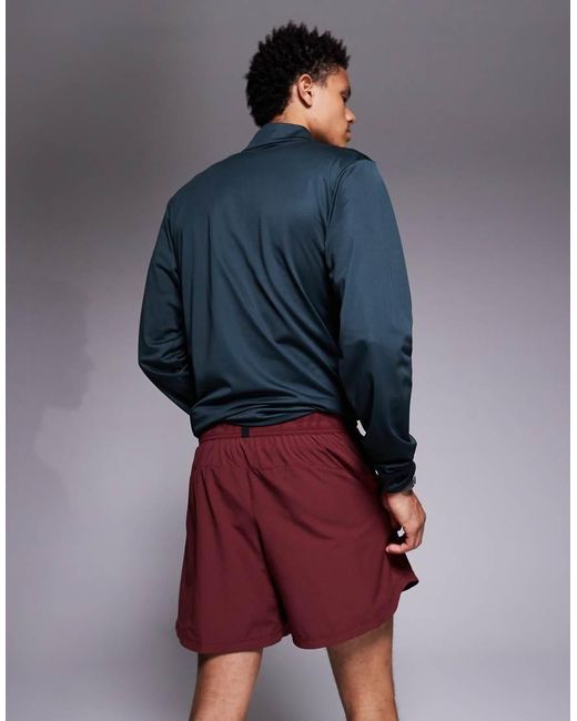 Nike Red Pro Dri-Fit 6 Inch Shorts for men