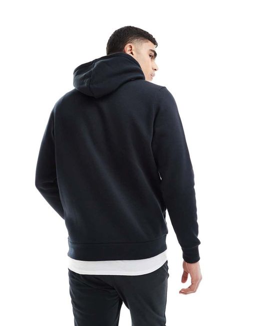 Under Armour Blue Icon Fleece Hoodie for men