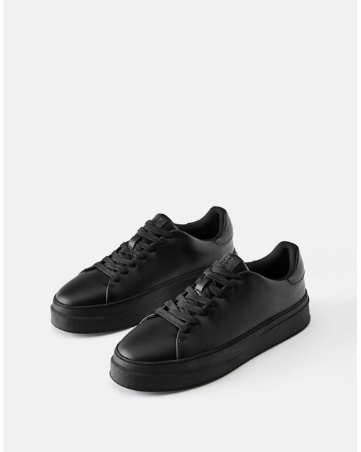 Baskets chunky casual Pull&Bear pour homme en coloris Black