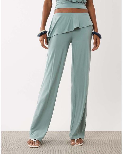 Motel Blue Sakano Wide Leg Pants