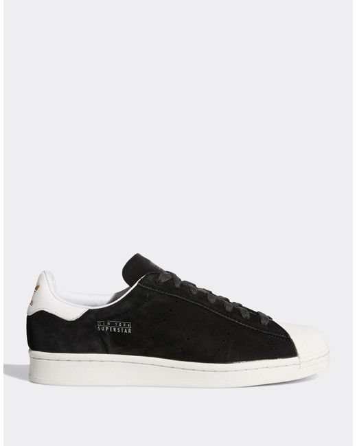 adidas Originals Rubber Superstar Trainers New York City Series in Black  for Men | Lyst