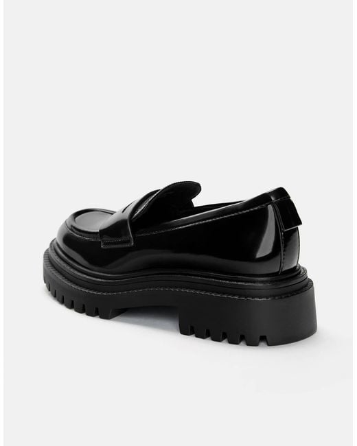 Pull&Bear Black – loafer