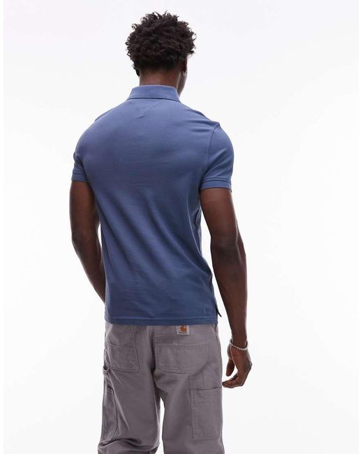 Tommy Hilfiger Blue 1985 Regular Fit Polo Shirt for men