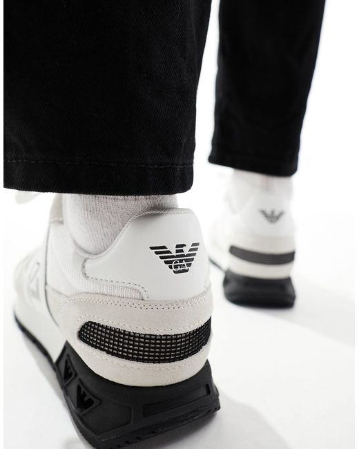 Zapatillas EA7 de hombre de color White