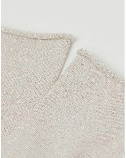 Calzedonia White Glitter Socks