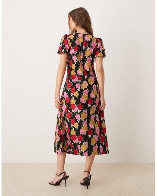 Sister Jane Multicolor Dream Embroidered Maxi Dress