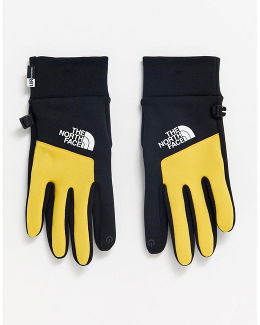 The North Face Etip - Handschoenen in het Geel voor heren | Lyst NL