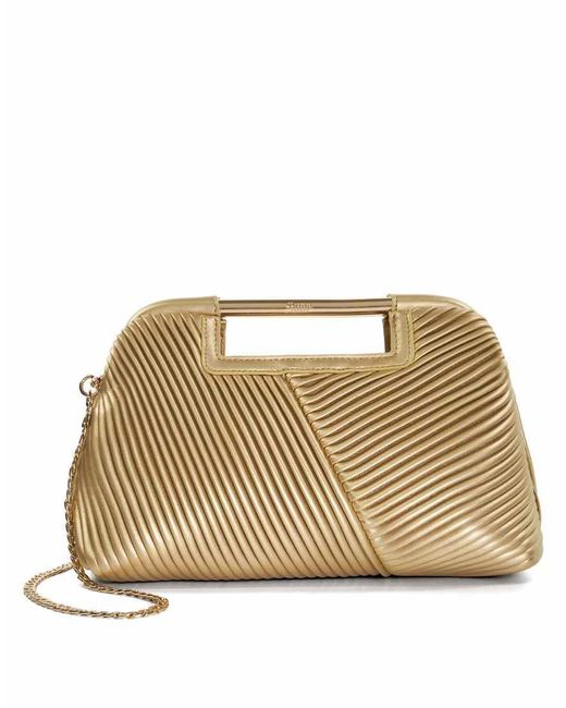 Dune Metallic Ebec Clutch Bag