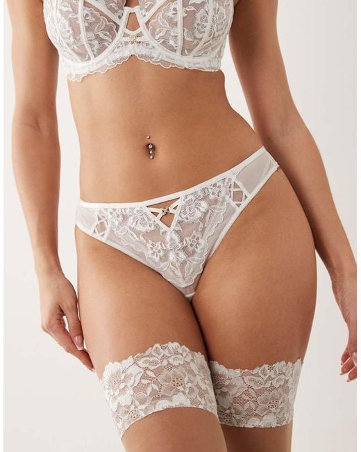 Ann Summers Brown Endless Attraction Bridal Brazilian Brief