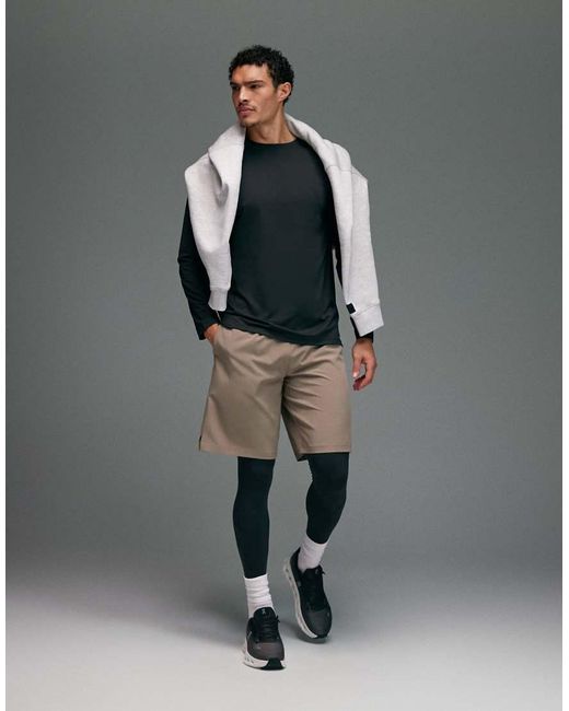 4505 Gray Seamless Physique Defining Compression Base Layer Tight for men
