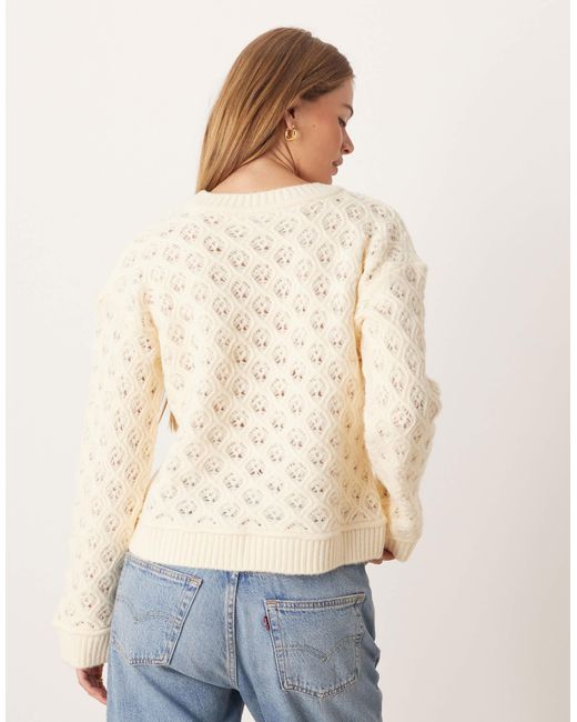 ASOS Natural – strickpullover
