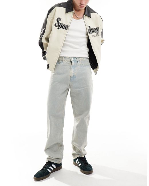 Tommy Hilfiger – skater-jeans in White für Herren