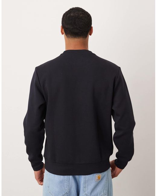 Mango Blue Oversized Sweatshirt for men