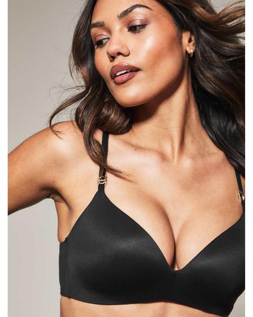 KBX Black Knickerbox Charlotte Padded Non Wire Bra