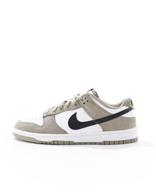 Nike – dunk low retro – unisex-sneaker in Metallic für Herren