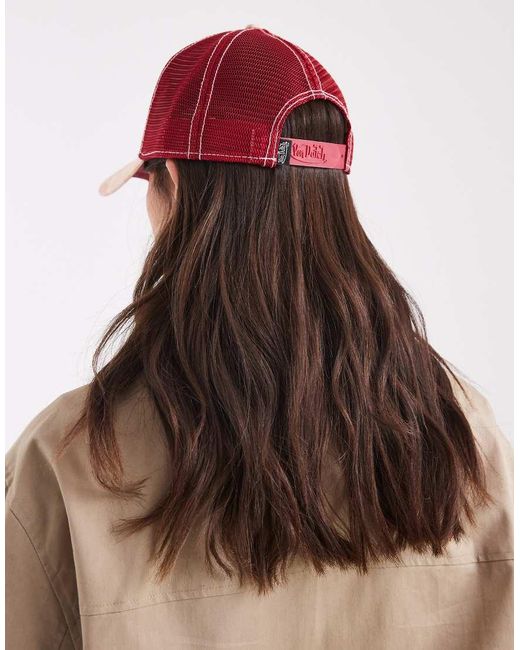 Von Dutch Brown Trucker Cap