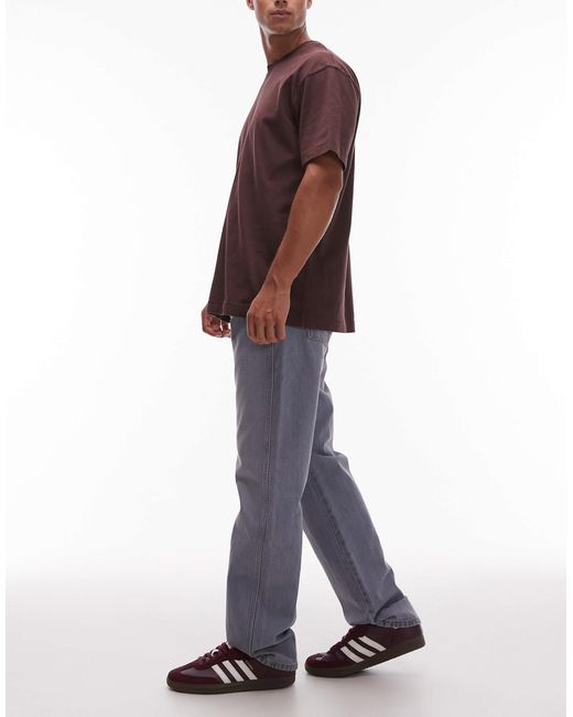 Wrangler Red Frontier Relaxed Straight Fit Jeans for men