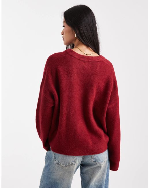 ASOS Red – kastiger strickpullover