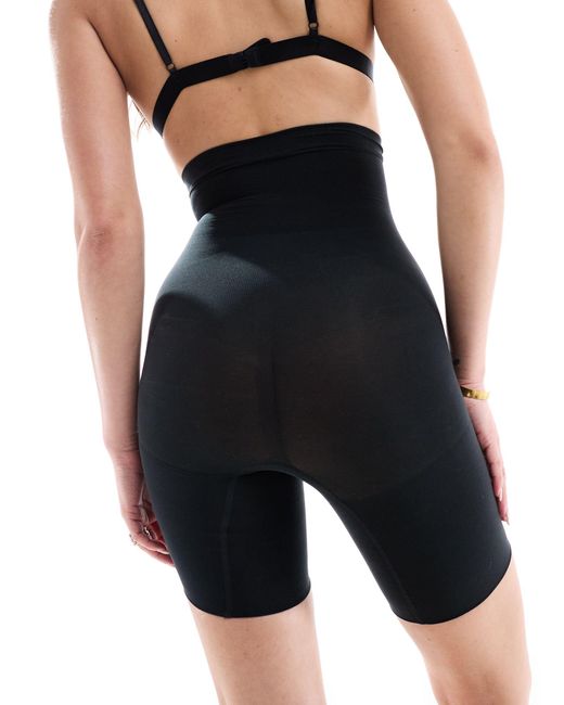 Spanx Black Everyday Seamless Shaping High Waisted Short
