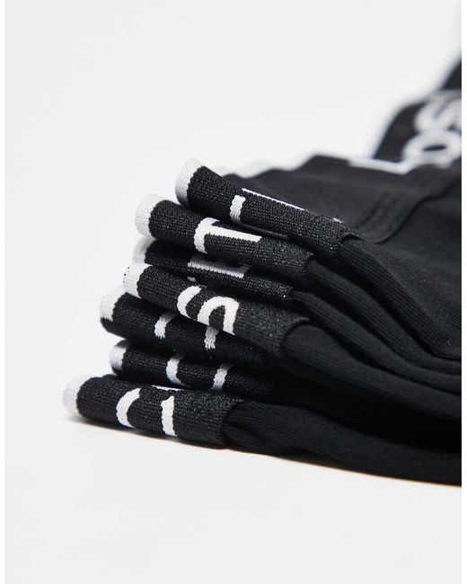 Lacoste Black 7 Pack Trunks for men