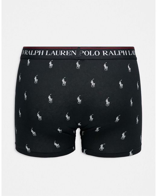 Polo Ralph Lauren – 3er-pack unterhosen in Black für Herren