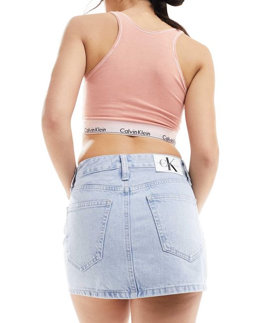 Calvin Klein Multicolor – sehr kurzer minirock