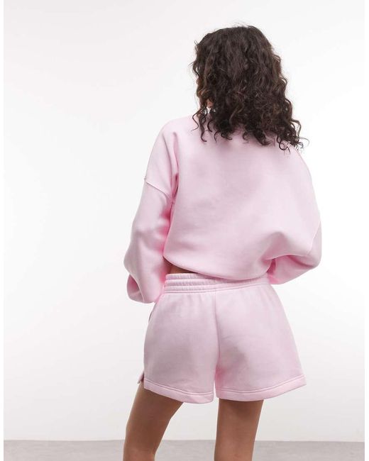 Nike Pink Phoenix Fleece Shorts