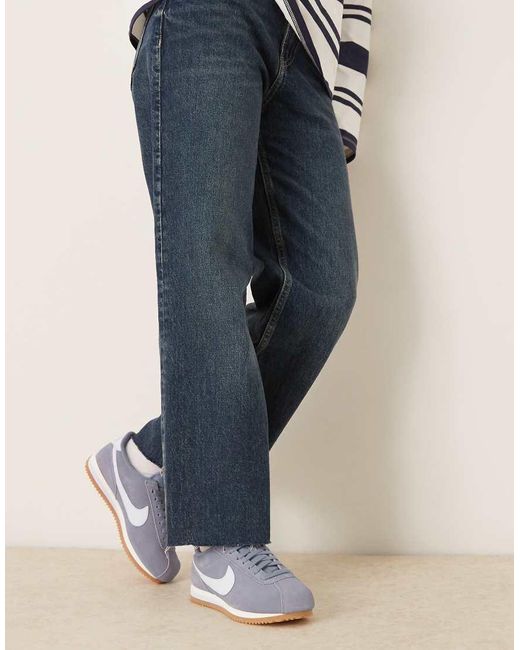Nike Blue Cortez Suede Trainers