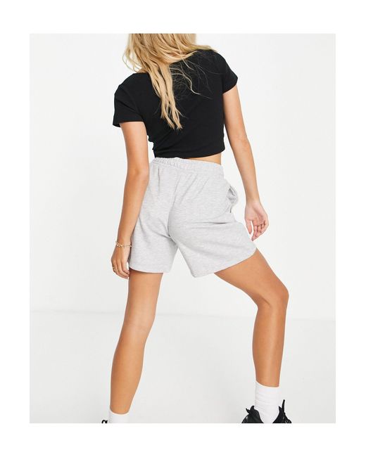 ONLY Longline Jersey Shorts Co-ord in 