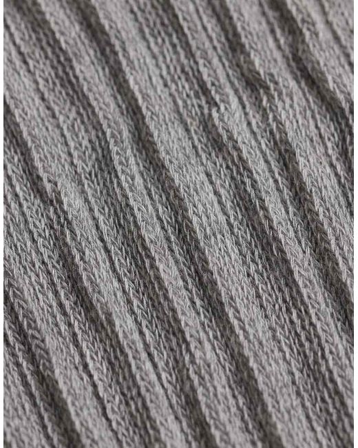ASOS Gray Slouchy Socks