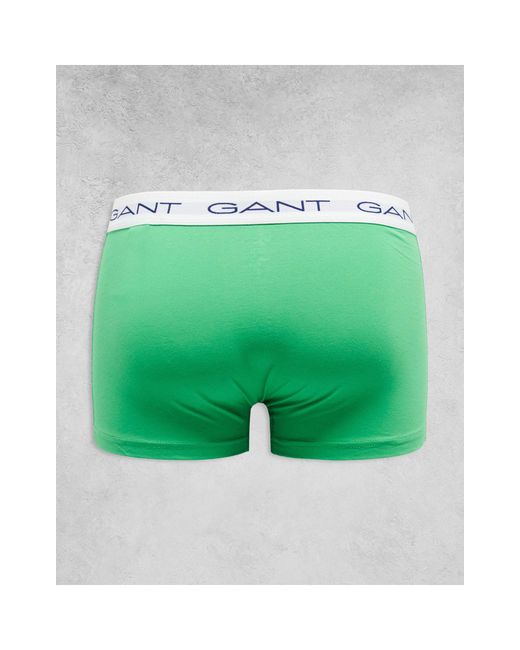 GANT Set Van 3 Boxershort in het Groen voor heren |