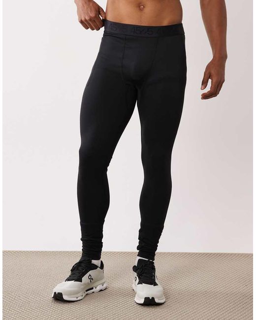 4505 Black Lightweight Active Quick Dry Base Layer Tights for men