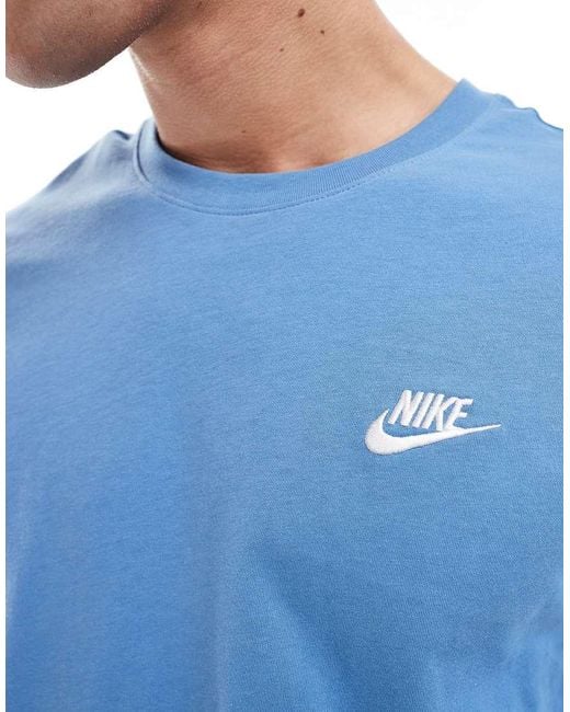 Nike Blue Club T-Shirt for men