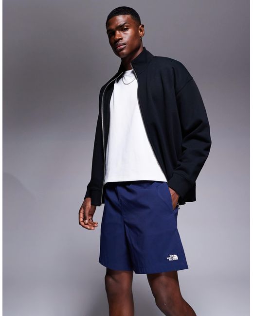 The North Face Blue Class V Pathfinder Logo Shorts for men