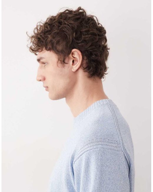 Boss Blue Hugo Boss Regular Fit Sweatshirt for men