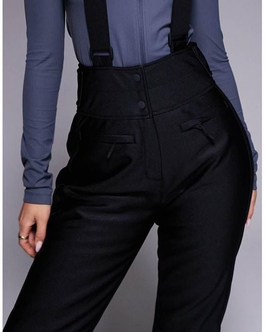 ASOS 4505 Ski & Snow Blue Asos 4505 Hourglass Ski Soft Shell Water Repellent Kick Flare Ski Trousers