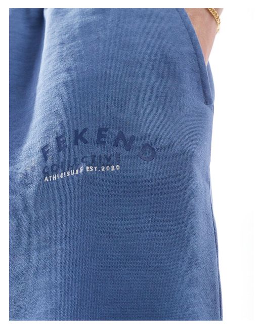 Asos - weekend collective - pantalon ASOS en coloris Blue
