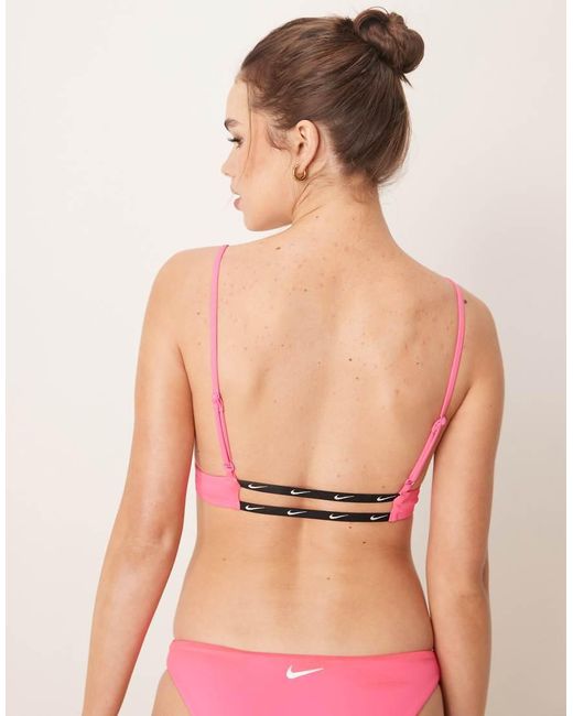 Nike Pink Nike Sneakerkini 2.0 Bralet Bikini Top