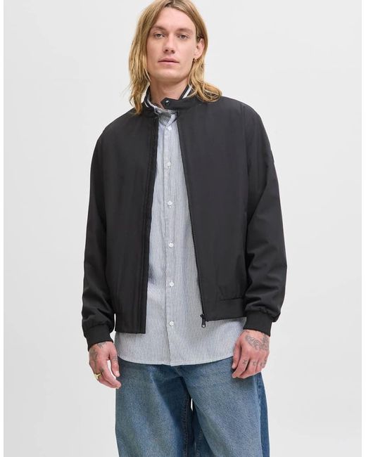 Jack & Jones Gray Bomber Jacket for men