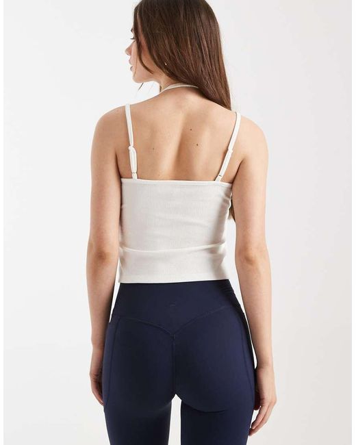 Cotton On White Double Layer Cami Top