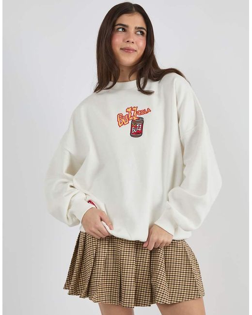 Skinnydip London Gray The Simpsons Buzz Cola Sweatshirt